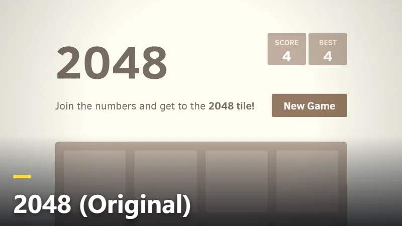 2048 (Original)