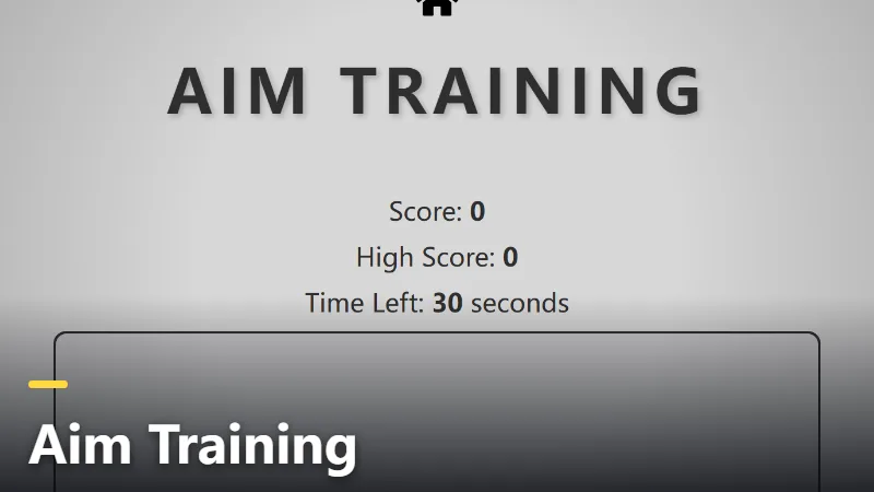 Aim Training
