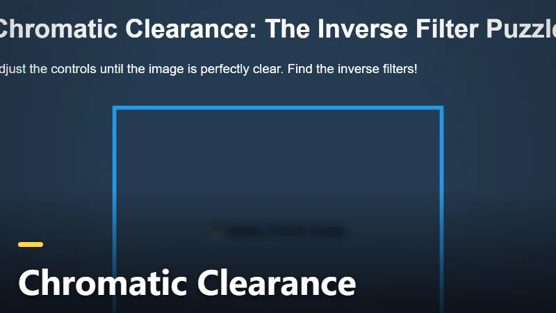 Chromatic Clearance
