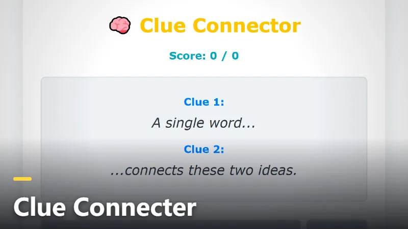 Clue Connecter