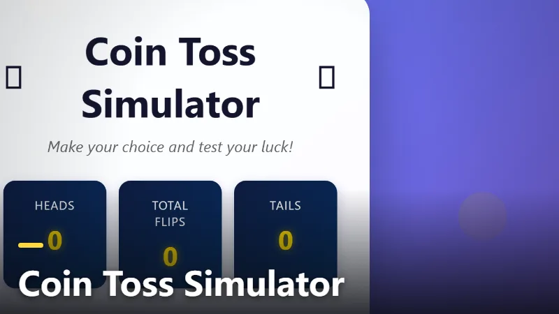 Coin Toss Simulator