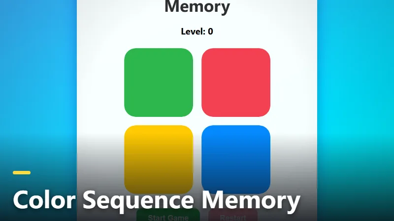 Color Sequence Memory