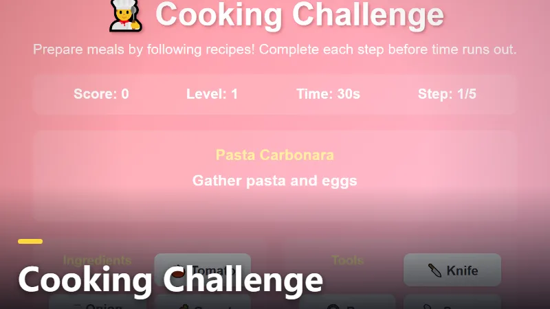Cooking Challenge