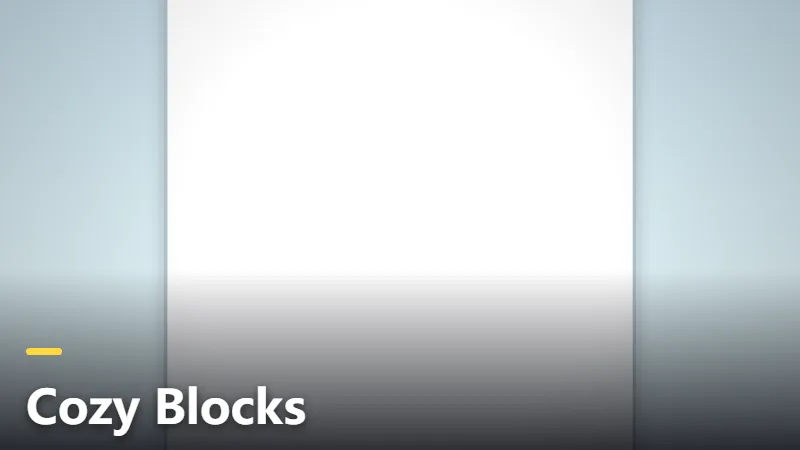 Cozy Blocks