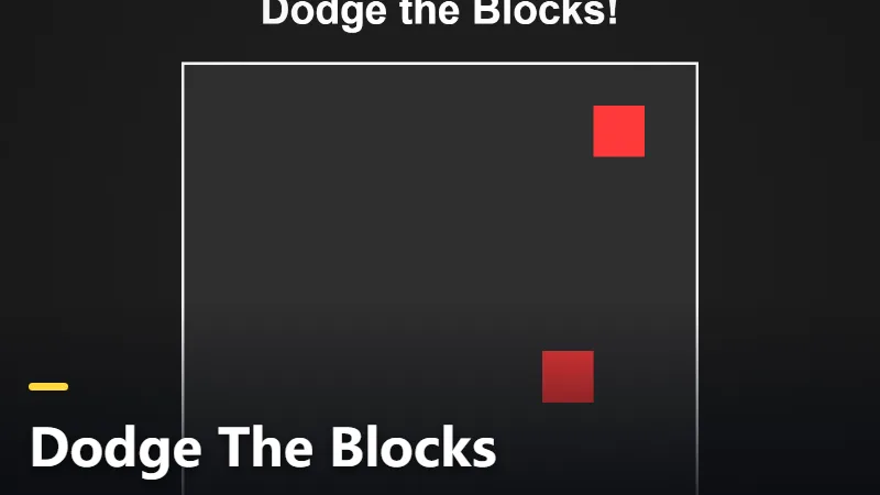 Dodge The Blocks