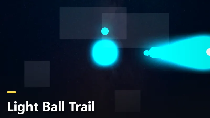 Light Ball Trail