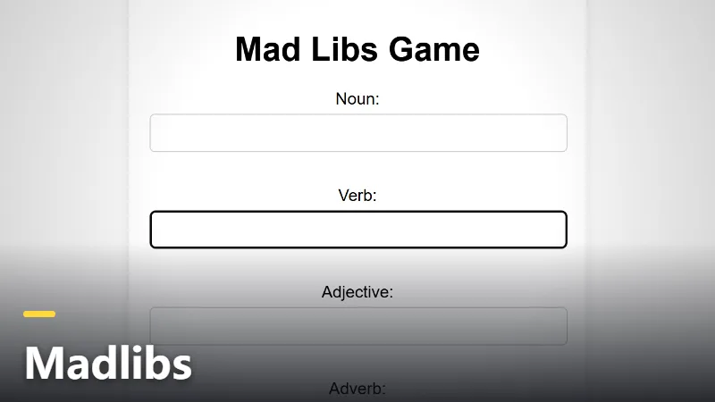 Madlibs