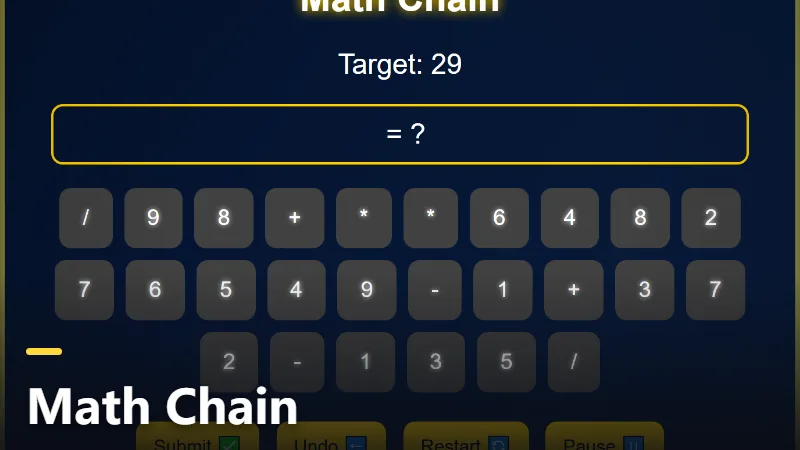 Math Chain