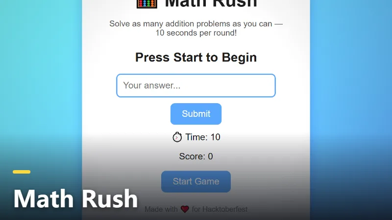 Math Rush