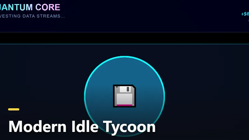 Modern Idle Tycoon