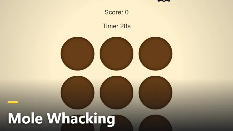 Mole Whacking