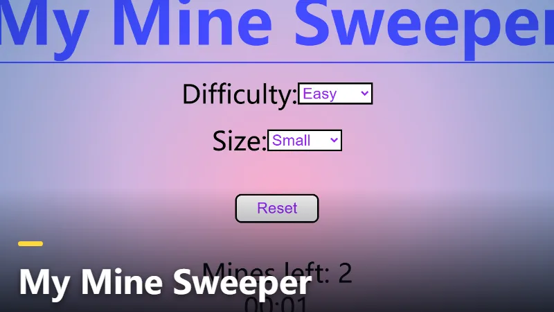 My Mine Sweeper