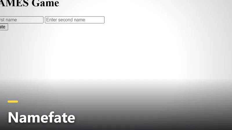 Namefate