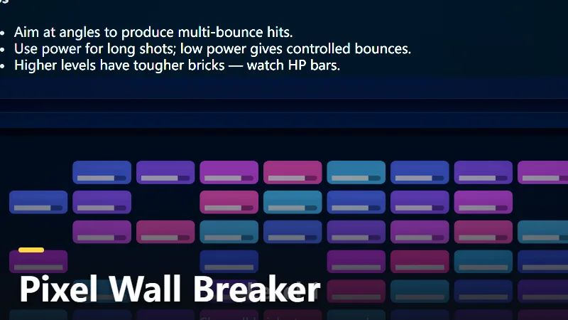Pixel Wall Breaker