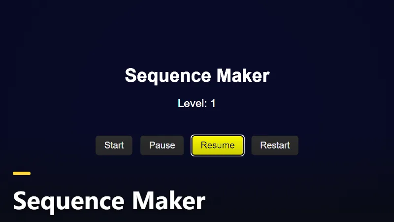 Sequence Maker