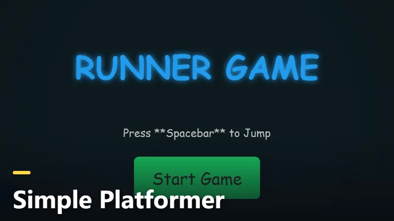 Simple Platformer