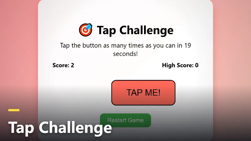 Tap Challenge