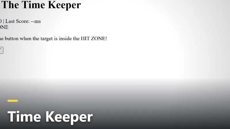 Time Keeper