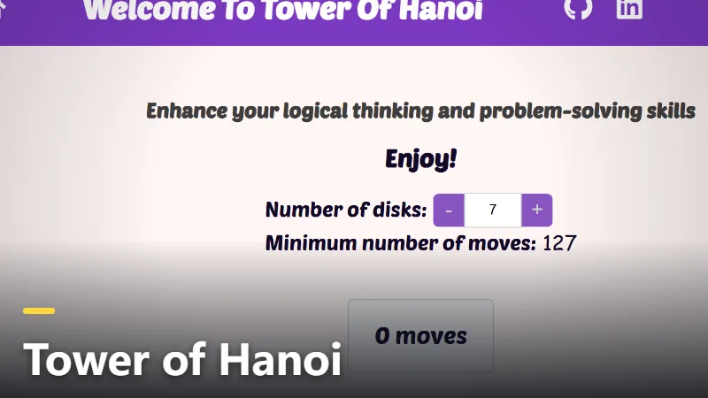 Tower of Hanoi