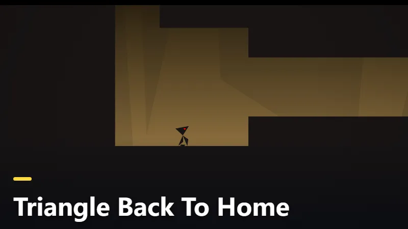 Triangle Back To Home