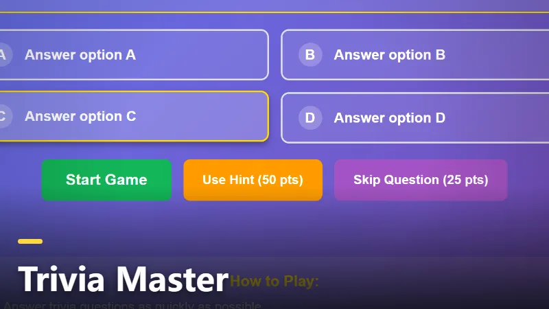 Trivia Master